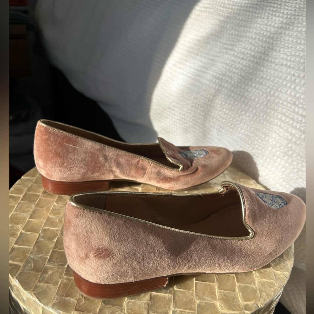 Jack Rogers Velvet Loafers - Picture 8 of 13